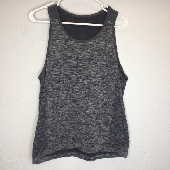 lululemon athletica Other - Lululemon Metal Vent Tech Gray Tank Top " do it for the bacon" Mens Medium